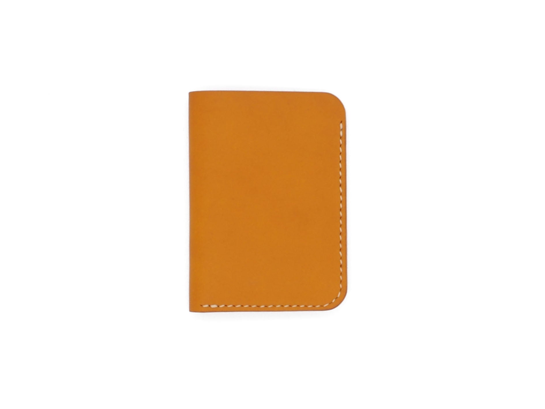 Royale - Compact Bi-fold In Mustard Buttero