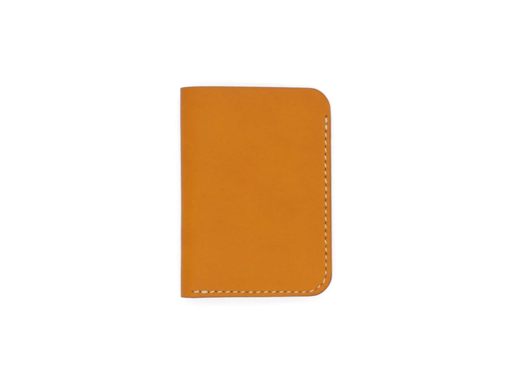 Royale - Compact Bi-fold In Mustard Buttero