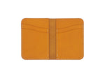 Royale - Compact Bi-fold In Mustard Buttero